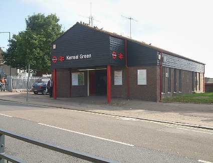 Kensal Green Train Station, London